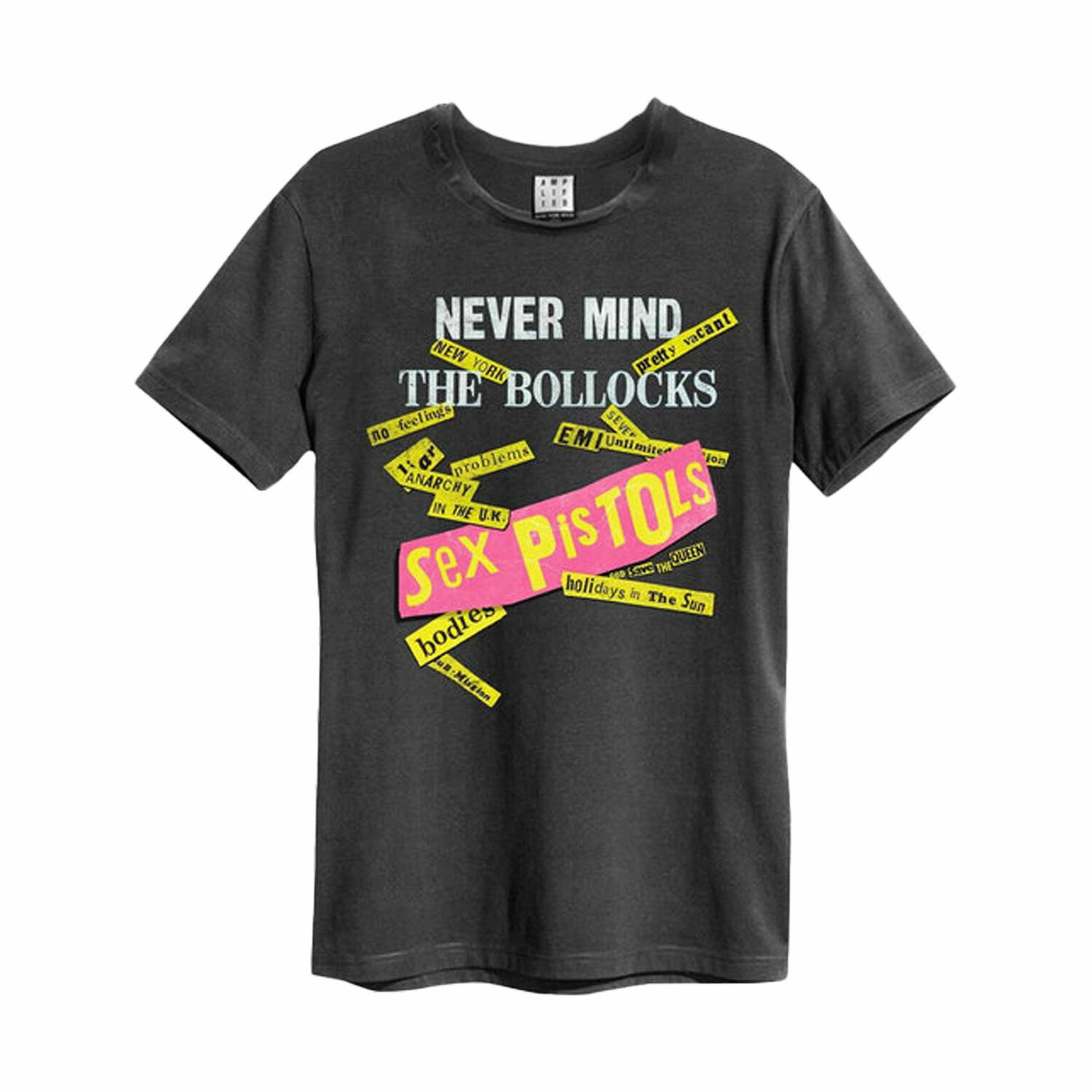 (アンプリファイド) Amplified オフィシャル商品 ユニセックス セックス・ピストルズ Tシャツ Never Mind The Bollocks 半袖 カットソー トップス 【海外通販】