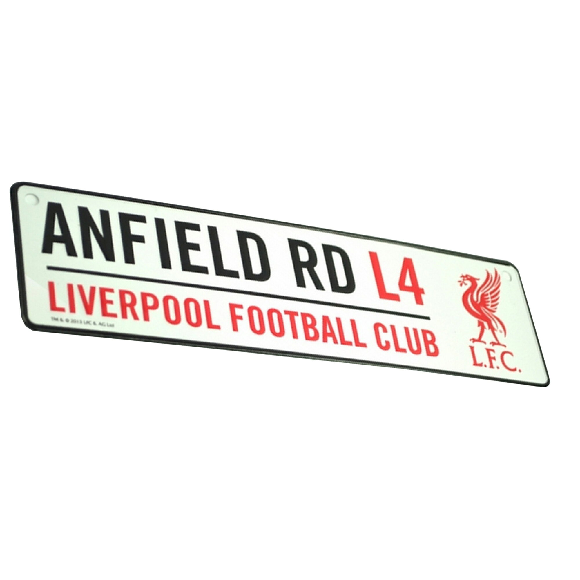 リバプール フットボールクラブ Liverpool FC オフィシャル商品 ストリートサイン メタルプレート 【海外通販】