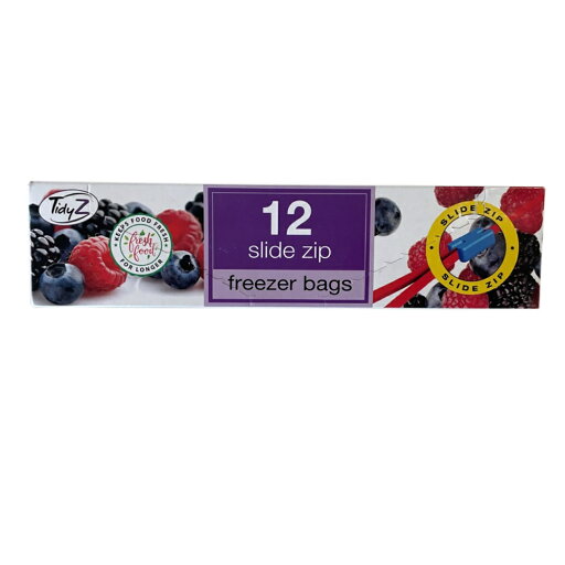 (タイディズ) TidyZ ラージ フリーザーバッグ 冷凍 キッチン用品 (12枚入り) 【海外通販】 (タイディズ) TidyZ ラージ フリーザーバッグ 冷凍 キッチン用品 (12枚入り) 【海外通販】