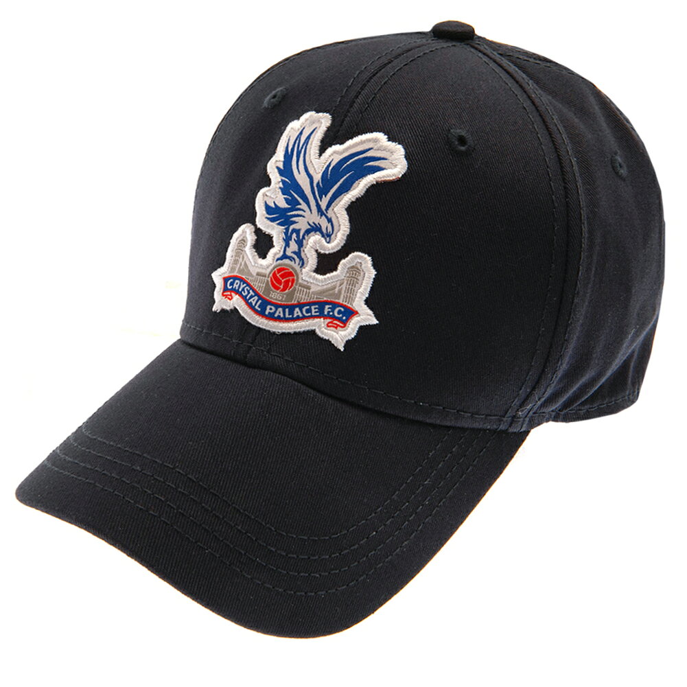 クリスタル・パレスFC フットボールクラブ Crystal Palace FC オフィシャル商品 クレスト キャップ 帽子 ハット 【海外通販】