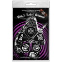 (ブラック・レーベル・ソサイアティ) Black Label Society オフィシャル商品 Zakk Wylde ギター ピック プレクトラム (5個組) 【海外通販】