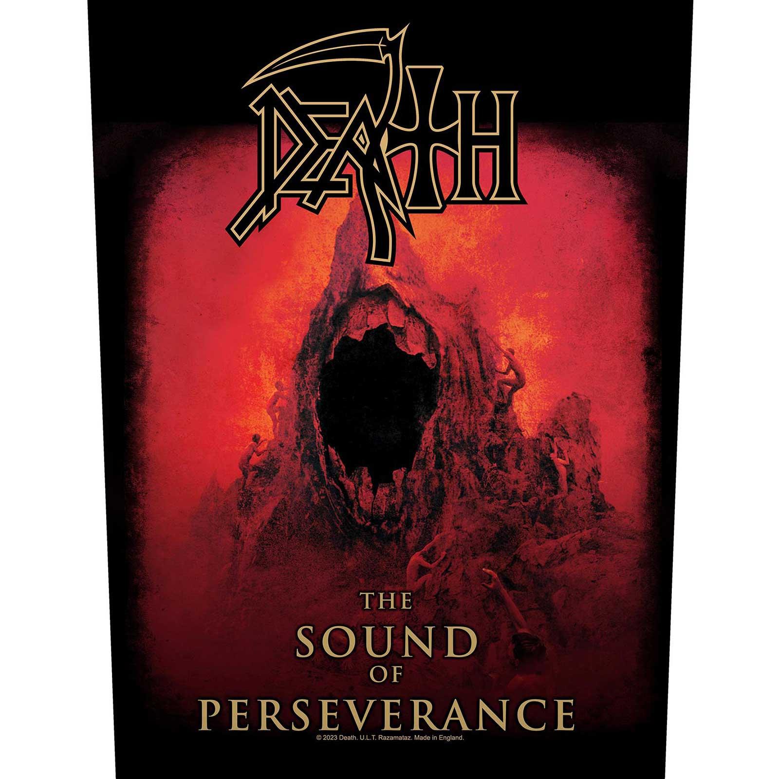 (デス) Death オフィシャル商品 The Sound Of Perseverance ワッペン パッチ 【海外通販】