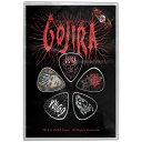 (ゴジラ) Gojira オフィシャル商品 Fortitude ピック プレクトラム (5個組) 【海外通販】