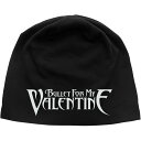 (ブレット・フォー・マイ・ヴァレンタイン) Bullet For My Valentine オフィシャル商品 ユニセックス ロゴ ニット帽 ビーニー キャップ 【海外通販】