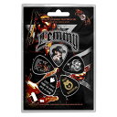 (レミー) Lemmy オフィシャル商品 Stone Death Forever ピック プレクトラム (5個組) 【海外通販】