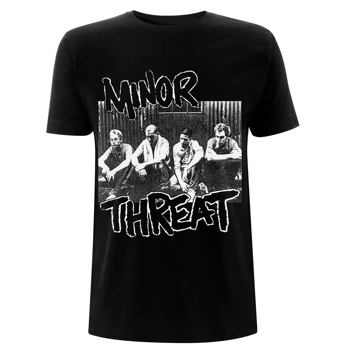 90s minor threat ヴィンテージTシャツ fugazi バンド VINTAGE Minor Threat 1990s long sleeve shirt Fugazi XL RARE PUNK