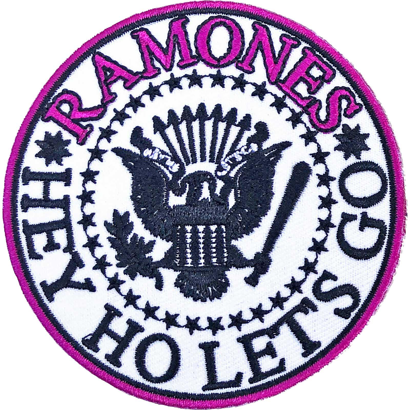 Rakuten - (ラモーンズ) Ramones オフィシャル商品 Hey Ho Let's Go V1 ワッペン アイロン接着タイプ パッチ 【海外通販】