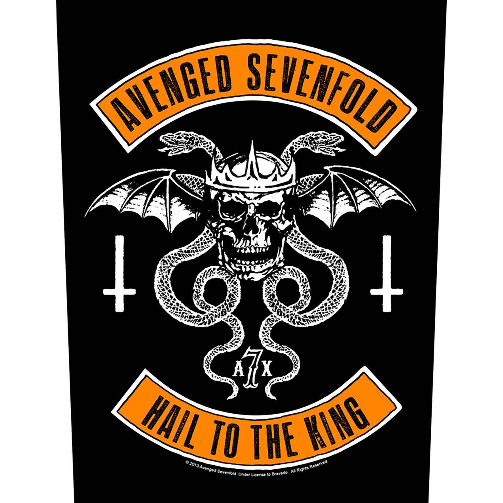 Rakuten - (アヴェンジド・セヴンフォールド) Avenged Sevenfold オフィシャル商品 Biker ワッペン パッチ 【海外通販】