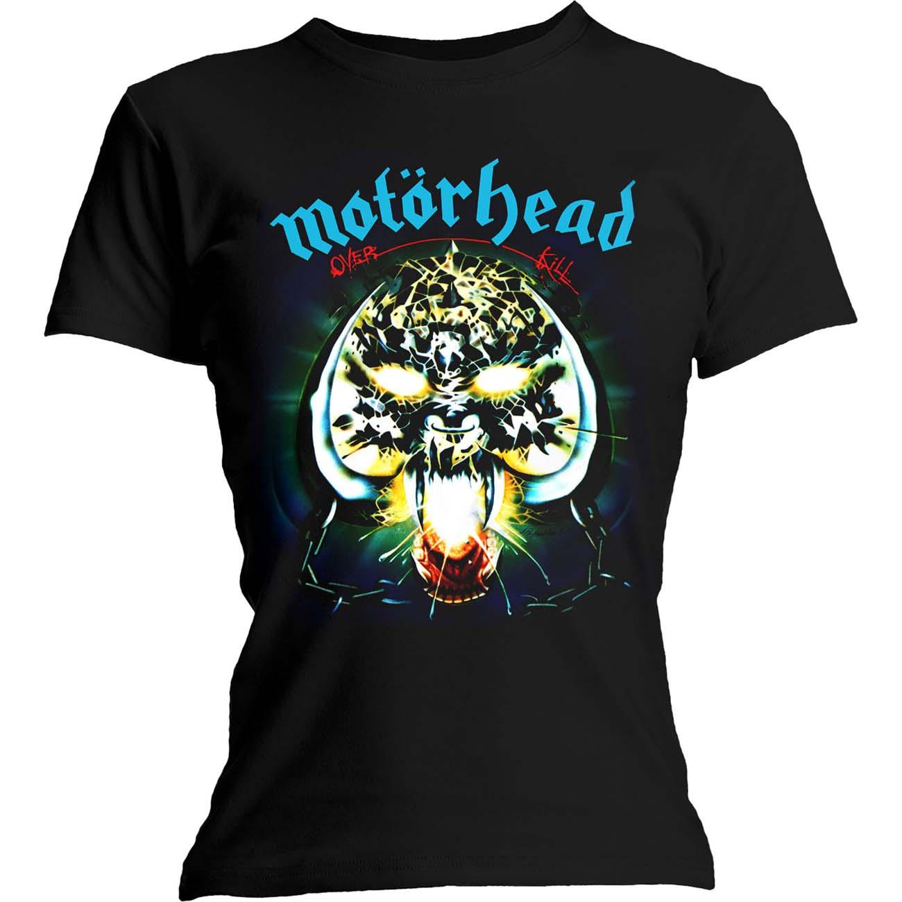 (モーターヘッド) Motorhead オフィシャル商品 レディース Overkill Tシャツ 半袖 トップス 【海外通販】