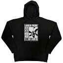 (リンキン・パーク) Linkin Park オフィシャル商品 ユニセックス Rectangle パーカー ロゴ フード付き トレーナー 【海外通販】