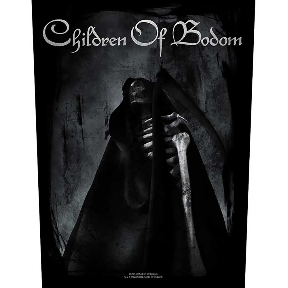 (チルドレン・オブ・ボドム) Children Of Bodom オフィシャル商品 Fear The Reaper ワッペン パッチ 【海外通販】