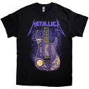 (メタリカ) Metallica オフィシャル商品 ユニセックス Ouija Tシャツ パープル 半袖 トップス 【海外通販】
