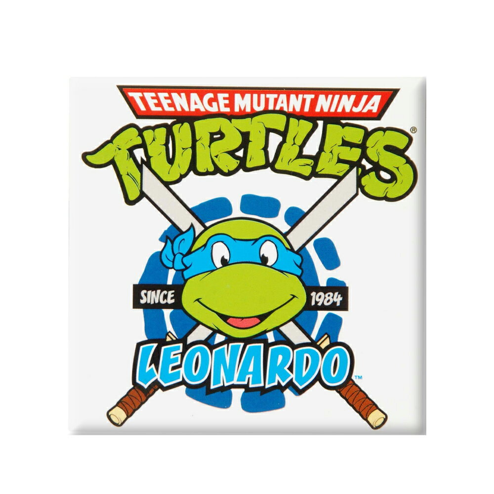 (ティーンエイジ・ミュータント・ニンジャ・タートルズ) Teenage Mutant Ninja Turtles オフィシャル商品 レオナルド フリッジマグネット 冷蔵庫 磁石 【海外通販】