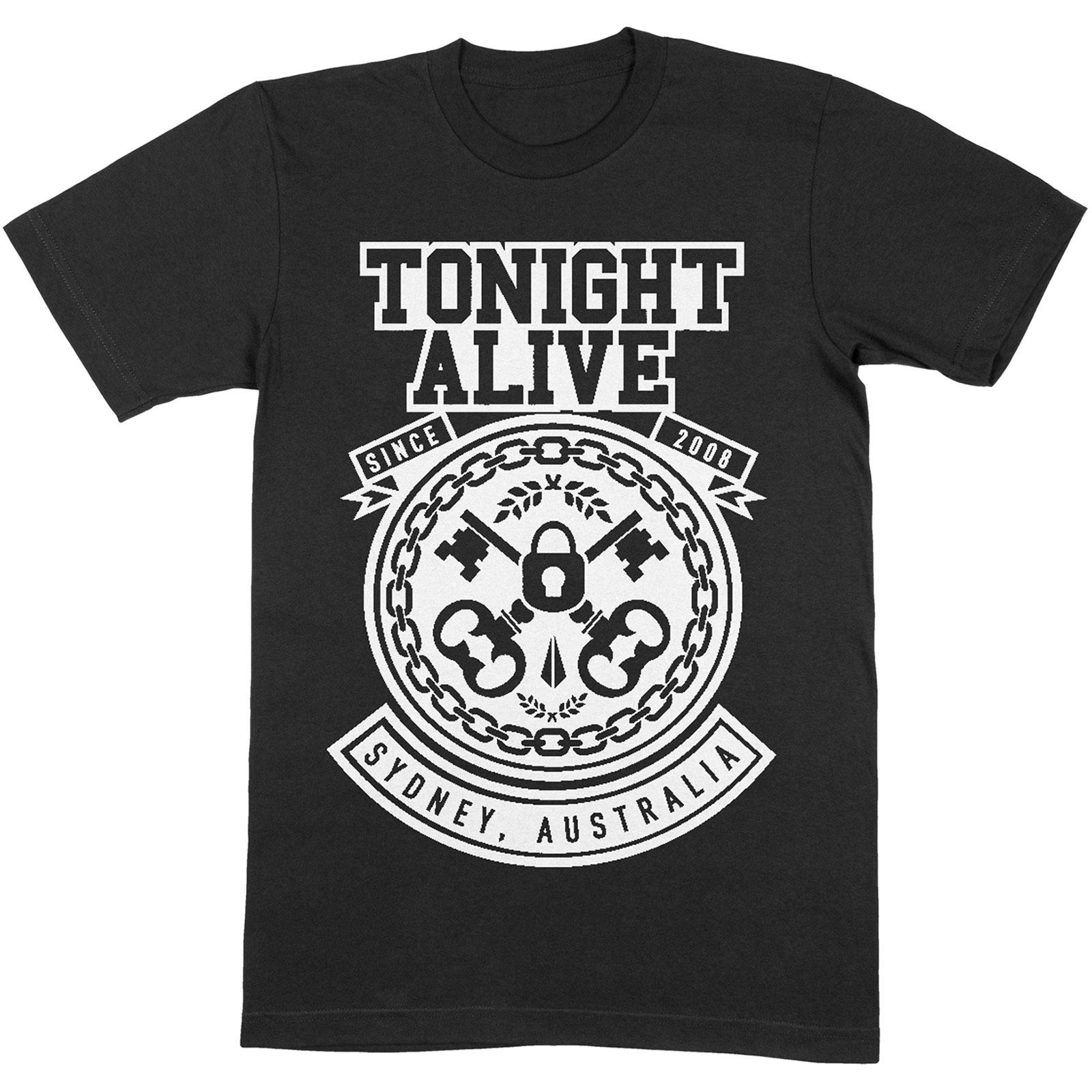 乐天商城 - (トゥナイト・アライヴ) Tonight Alive オフィシャル商品 ユニセックス Key Tシャツ 半袖 トップス 【海外通販】