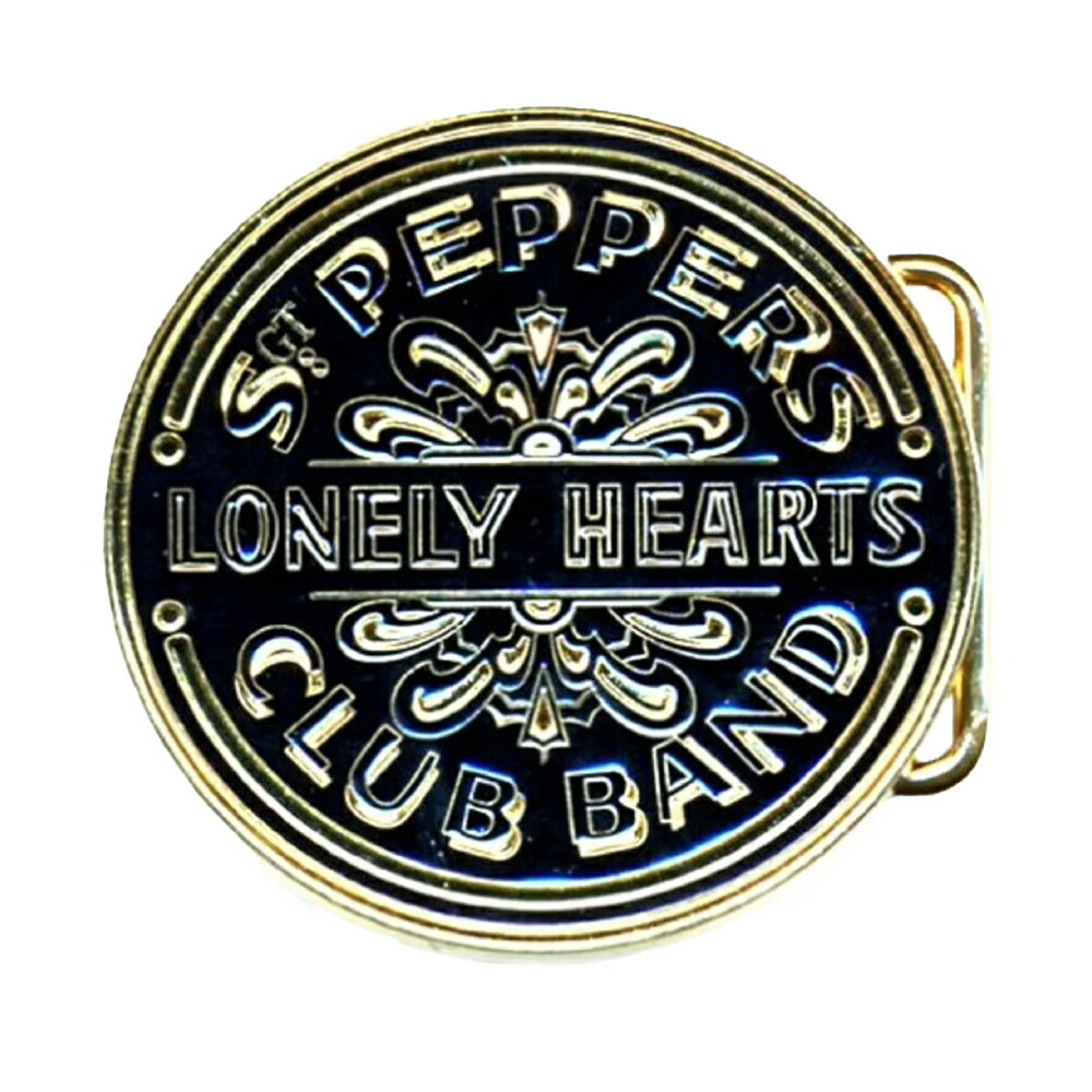 (ビートルズ) The Beatles オフィシャル商品 Sgt Pepper Drum ベルトバックル バックル 【海外通販】