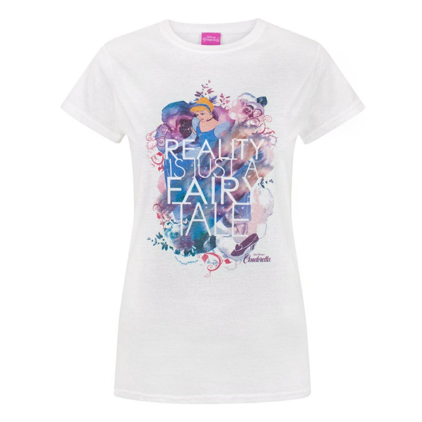 Rakuten - (シンデレラ) Cinderella オフィシャル商品 レディース Reality Is Just A Fairy Tale Tシャツ 半袖 トップス 【海外通販】