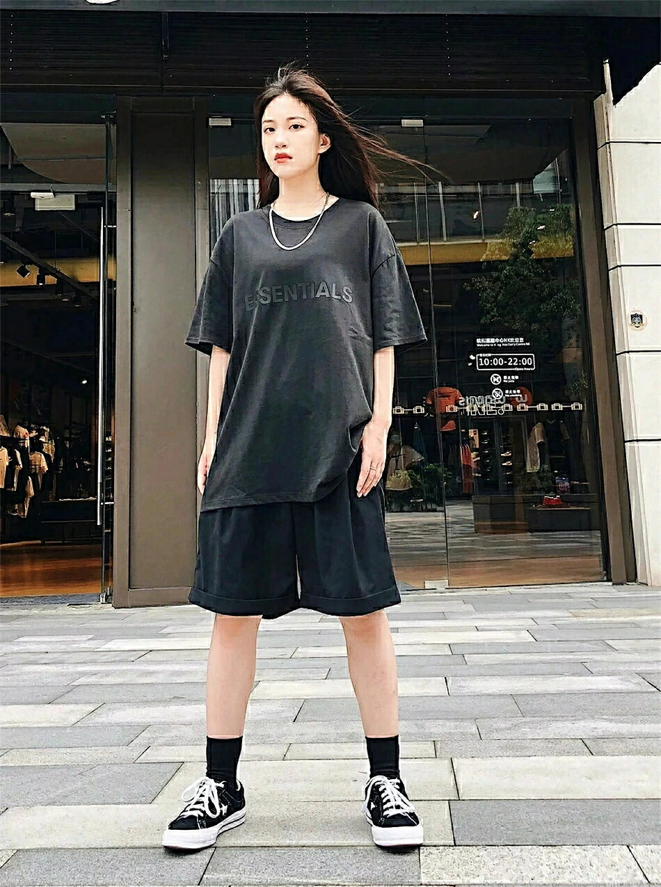 ESSENTIALS エッセンシャルズ Tシャツ 半袖 メンズ レディース Logo T-Shirt ロゴ Tシャツ ブ（3枚目）
