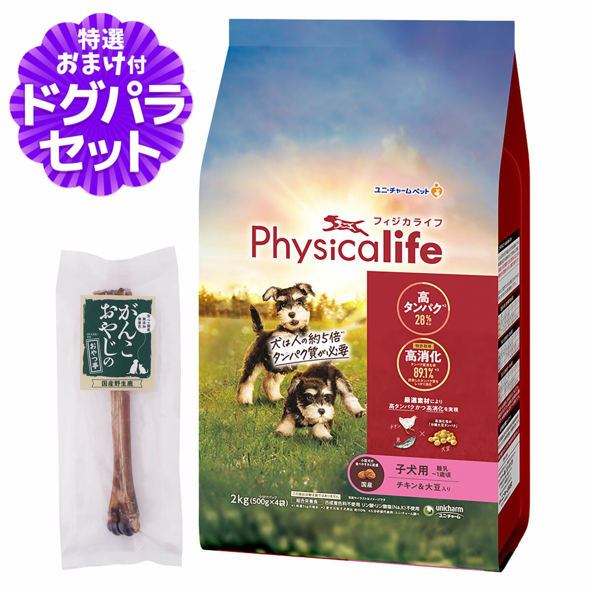 �ڥѥå������ѹ��ѡۥե������饤�� (Physicalife) �Ҹ��� ���������Ʀ���� 2kg+�񻺼��ǥ󥿥�ܡ��� 1������