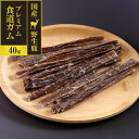 犬 おやつ 無添加 国産 がんこおやじのおやつ亭 国産野生鹿 プレミアム 食道のガム 40gジビエ 低カロリー 無添加 しか シカ ドッグ デンタルケア