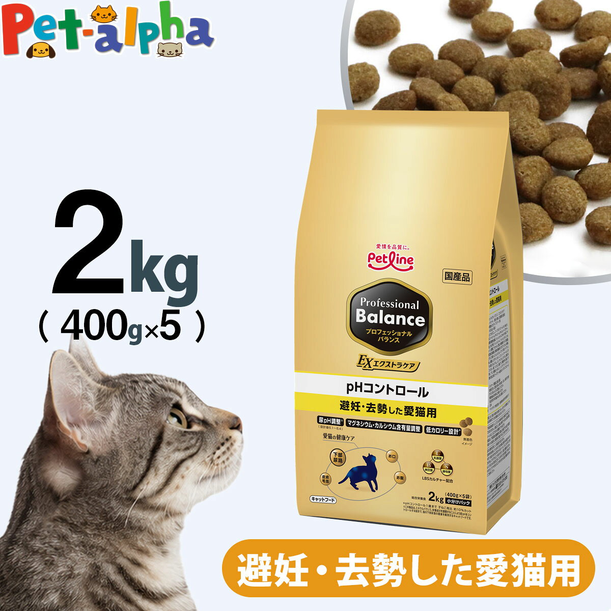 楽天市場】プロフェッショナル・バランス 猫 2kgの通販