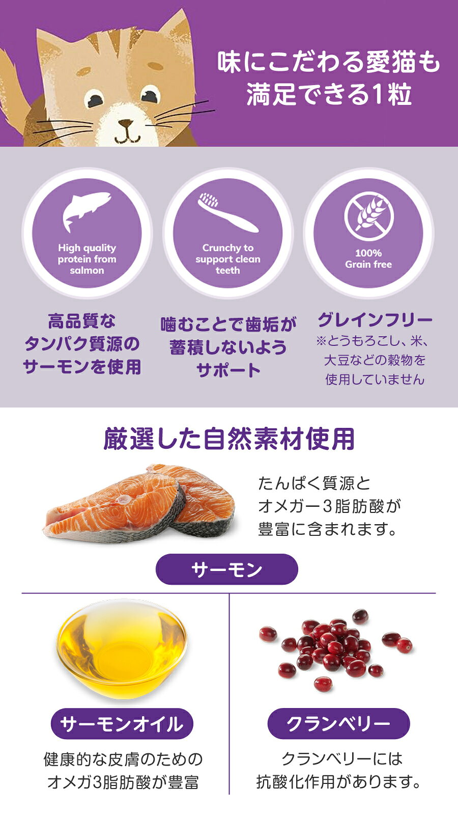 ウェルネス キトルズ サーモン クランベリー入り 56g 猫 キャット ご褒美 おやつ ...