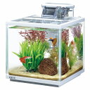 【飼育用品・器具】【セット水槽】GEX スリムアクアセット 200(淡水、海水)