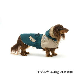 犬服　SALE　フラッグマウンテンポンチョ　101W06　ライフライク　LIFELIKE　犬用アウター　あったか　秋冬　おしゃれ　かわいい　小型犬　シュナウザー　チワワ　もこもこ　犬の服　ドッグウェア　おでかけ　人気ブランド　短足犬　着せやすい　犬服