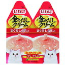 いなば 金のだしクリーム まぐろ しらす入り 30g×2袋 キャットフード ウェット
