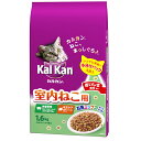 カルカン ドライ 室内ねこ用 お魚ミックス まぐろとかつお味 1.6kg (400g×4袋) kalkan かるかん マース キャットフード ドライフード 1