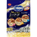 コンボ 猫 シーフードアソート 600g（120g×5袋） キャットフード ドライフード 国産 総合栄養食 3種のアソート 日本ペットフード