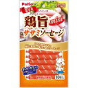 デリカテッセン 鶏旨 ミニ ササミソーセージ 10本入 ペティオ 犬おやつ 犬フード