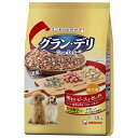 グランデリ カリカリ仕立て 成犬用 味わいビーフ入りセレクト 1.6kg ドッグフード ドライフード ユニチャーム