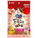 銀のスプーンおやつお魚味クリームどーにゃつ2種のアソートまぐろ&まぐろ入りチキン味 72g ユニ・チャーム ビスケット・クッキー 猫フード