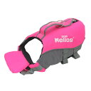 犬 ライフジャケット Pink Mサイズ あごのせ ペットアイ ライフベスト 愛犬用 水遊び アウトドア 顔の水濡れ防止首あて付きドッグウェア 推奨体重5~8kg 着丈25cm 首回り49~59cm 胴回り52~63cm(4)