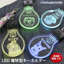LEDチャーム 光るキーホルダー USB充電式 名入れ 《 MYフォト 電球型 》 【同じも2個セット〜】 写真入れ 可愛いデザイン 夜の散歩に大活躍 コントロ...