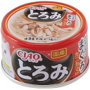 ☆【在庫有・即納】 CIAO とろみ缶ささみまぐろ＆かにかま 80g 　国産品 焼津産本格かつおだし入り