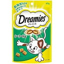 ドリーミーズ Dreamies シーフード味 60g　猫用 キャットフード おやつ 間食 スナック 食物繊維 マースジャパン