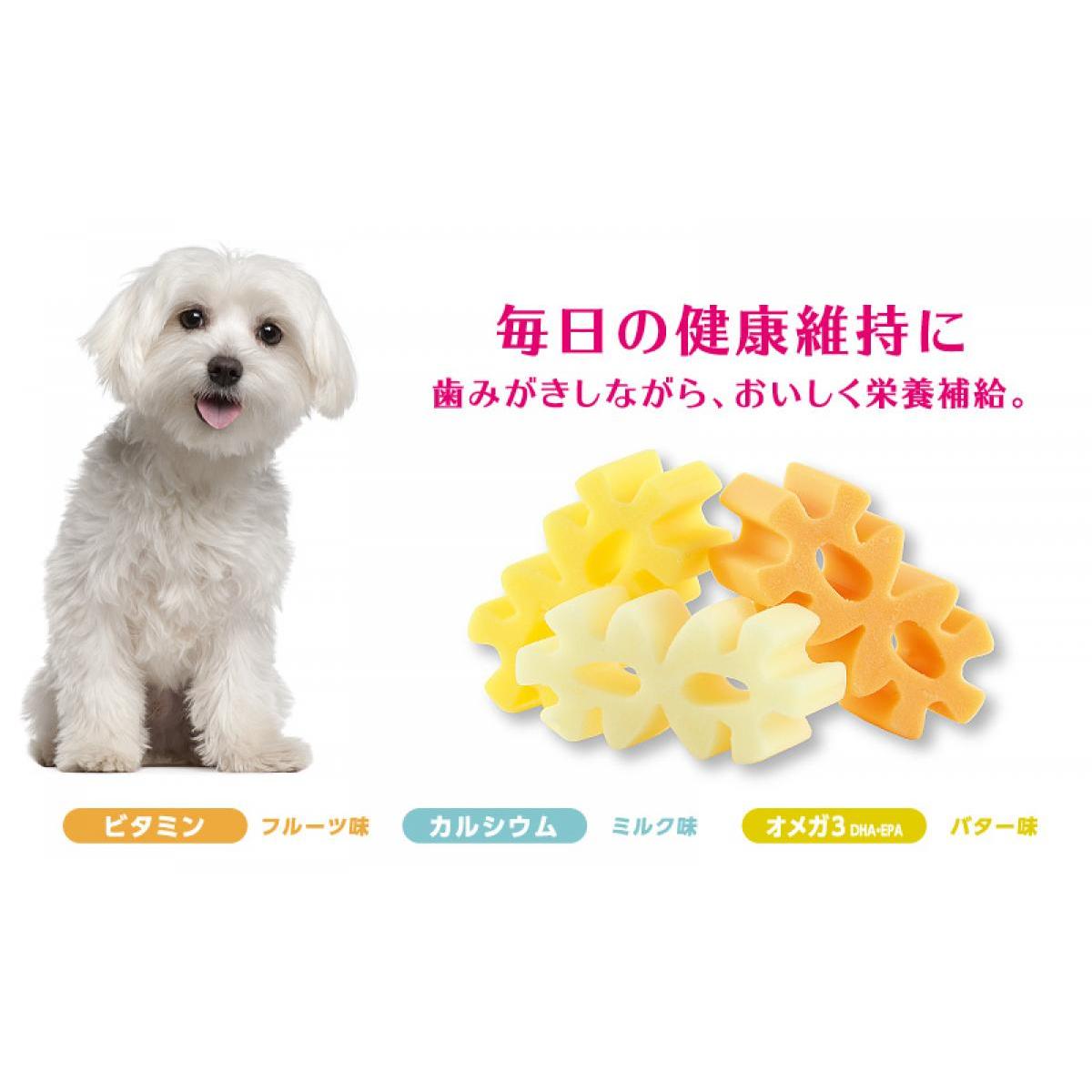 フォーキャンス ヘルス・スリーフェアリー オメガ3 DHA・EPA バター味 60g　歯みがき ガム おやつ スナック FORCANS HEALTH 3 Fairy 2