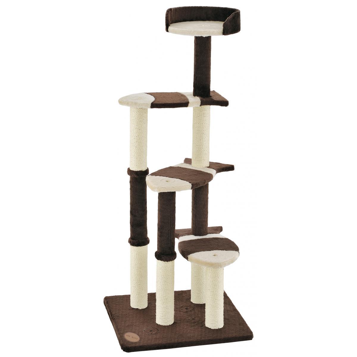 Add.Mate アドメイト 猫のおあそびポール お魚ファミリー ハイタイプ　キャットタワー ベッド 爪とぎ 据え置き型のサムネイル