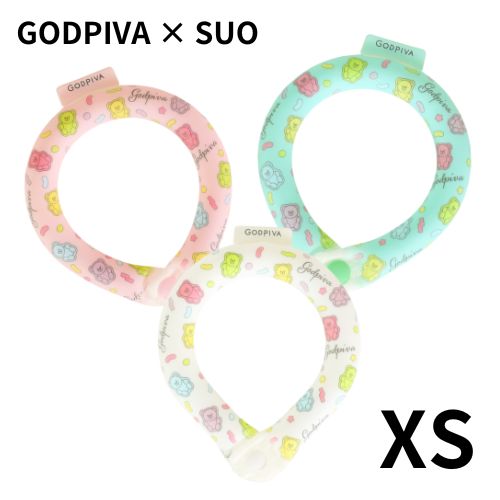 【2024年春夏】GODPIVA SUO 28° リング BEAR JELLY ボタン付き サイズ XS 全3色 【SUO】 スオ クールリング 夏 暑さ対策 熱中症対策 ひんやり ［K］