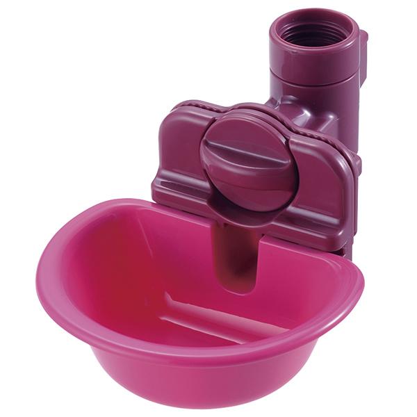 ★訳あり在庫処分特価 リッチェル ペット用ウォーターディッシュ S ピンクのサムネイル