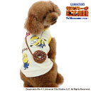 犬 服 秋冬 ミニオン ドーナツ トレーナー 袖なし 小型犬