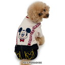 【500円OFFクーポン】ディズニー ミッキー 犬 服 冬 サスペンダー 付き パンツ つなぎ 小型犬 | 秋冬 蝶ネクタイ おしゃれ かわいい おめかし