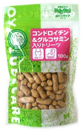 コンドロイチン＆グルコサミン入りトリーツ さつまいも入り 100g | オヤツ 関節ケア 健康維持 さつまいも サツマイモ しつけ