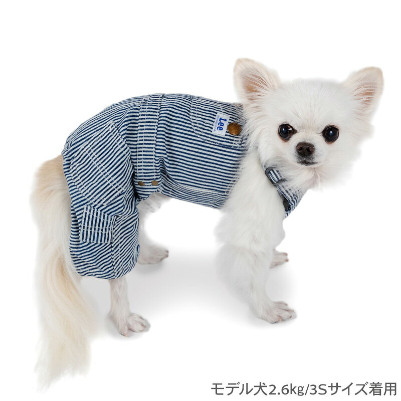 【880円OFF】Lee 犬 服 春 ヒッコリ...の紹介画像2