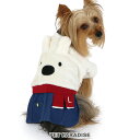 【500円OFFクーポン】【880円OFF】リサとガスパール 犬 服 春 スカート つなぎ 小型犬 | 秋 あったか おしゃれ かわいい ボア 暖かい ふわふわ