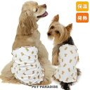 犬 服 秋 くま ペティヒート 天竺 腹巻 小型犬 中型犬 | 保温 暖かい 防寒 防寒対策 インナー 室内着 軽量 発熱 伸縮 温活