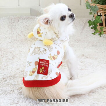 犬 セール 犬 服 春服 ディズニー くまのプーさん パーカー 【小型犬】 | アウトレット sale 【返品交換不可】 100エーカー ペットウエア おしゃれ かわいい ドッグウエア ドッグウェア ベビー 超小型犬 小型犬 メール便可