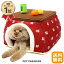 ★ランキング1位入賞★【送料無料】ペットパラダイス なりきりペッツ こたつ2WAYハウス 赤(50cm)| 犬 猫用 こたつ 犬 こたつベッド ベッド ドーム ベッド 冬 年賀状 お正月 干支