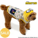 ミニオン セール 犬 服 春 夏 ボブ なりきり タンクトップ パーカー 小型犬 | アウトレット sale 【返品交換不可】 フード付き リード通し穴 おしゃ...